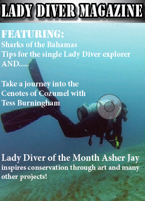Lady Diver Magazine at The Scuba News