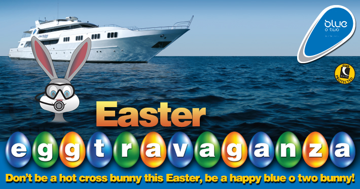 The blue o two ‘Easter Egg-travaganza’ is coming soon…