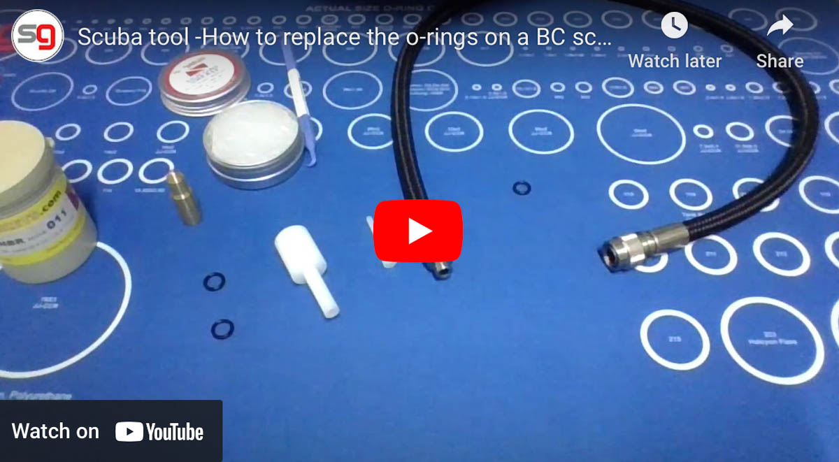 How To Replace The O Ring On A Bcd Inflator Hose The Scuba News 6307