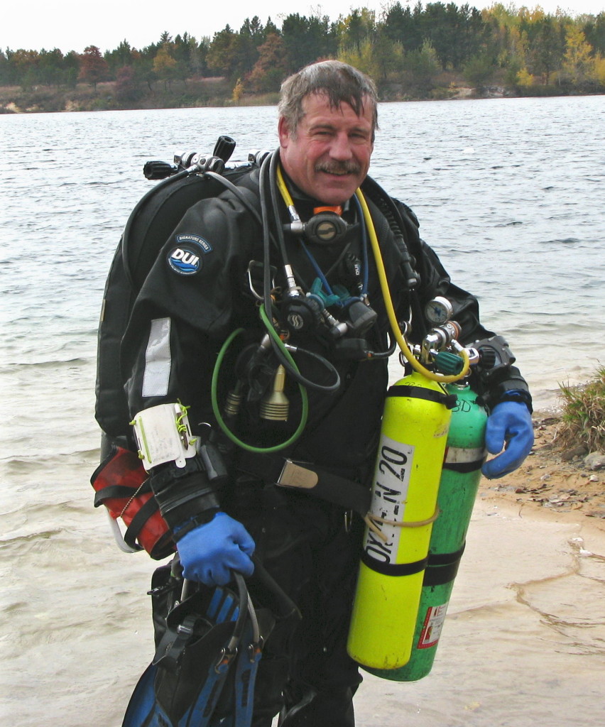 Brian Anderson at The Scuba News