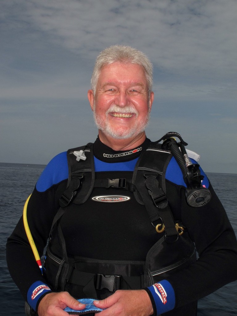 Dan Orr at The Scuba News