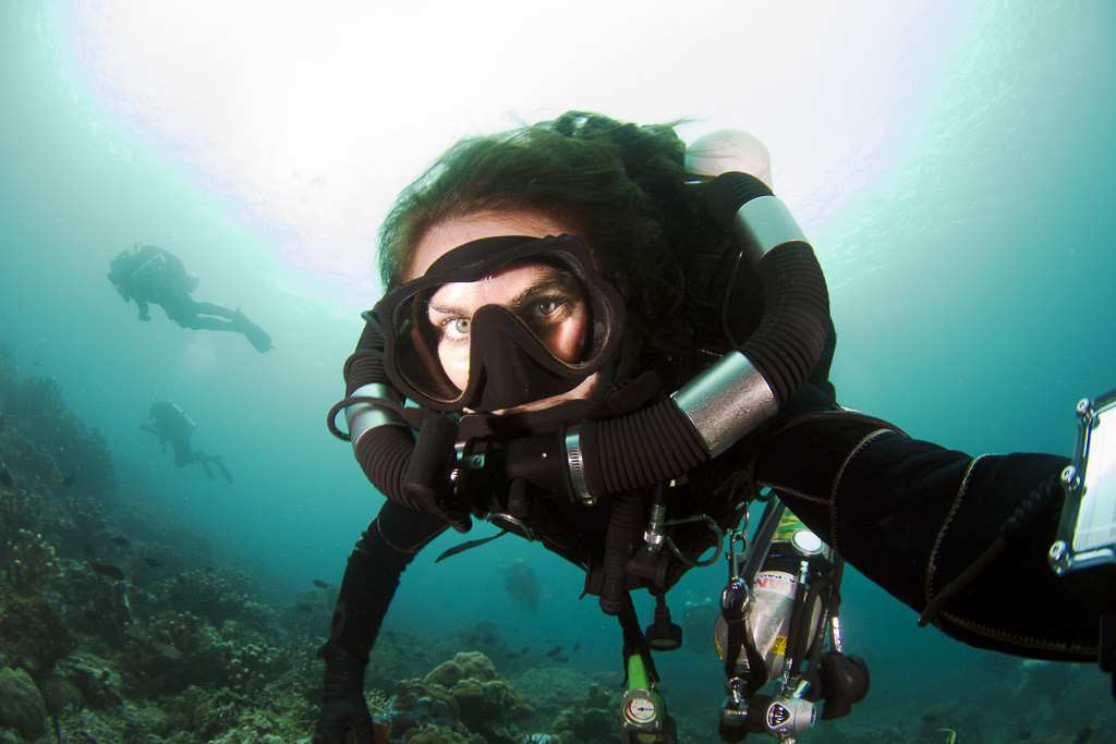 Scuba Selfie from Ashley Hauck @rEvogrl