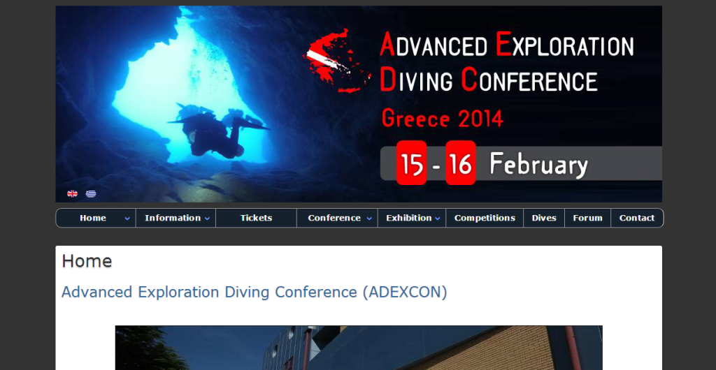 Advanced Exploration Diving Conference Greece