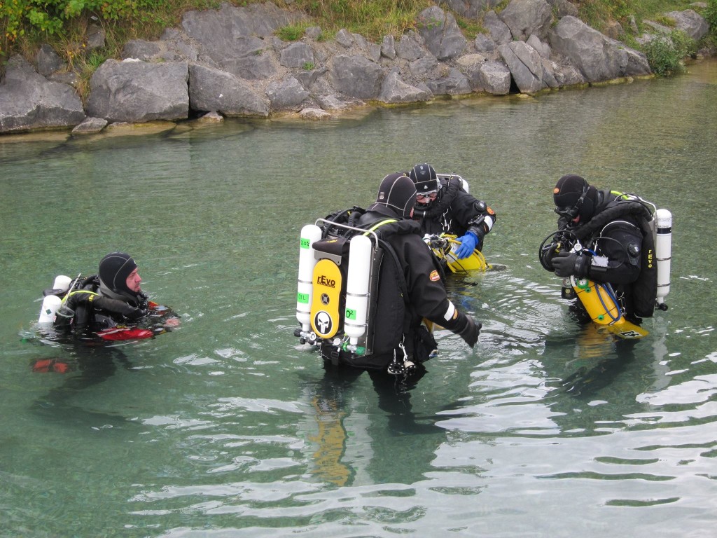 Tekdeep / rEvo Rebreathers at Capernwray