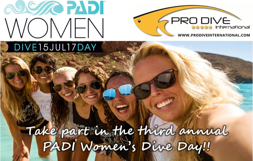 Pro Dive PADI Women's Day