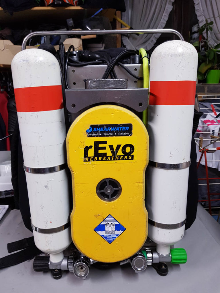 Used rEvo Rebreather 10-01-18