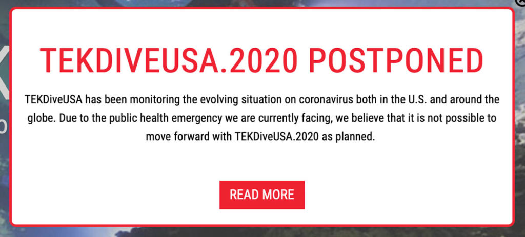 TEKDiveUSA 2020