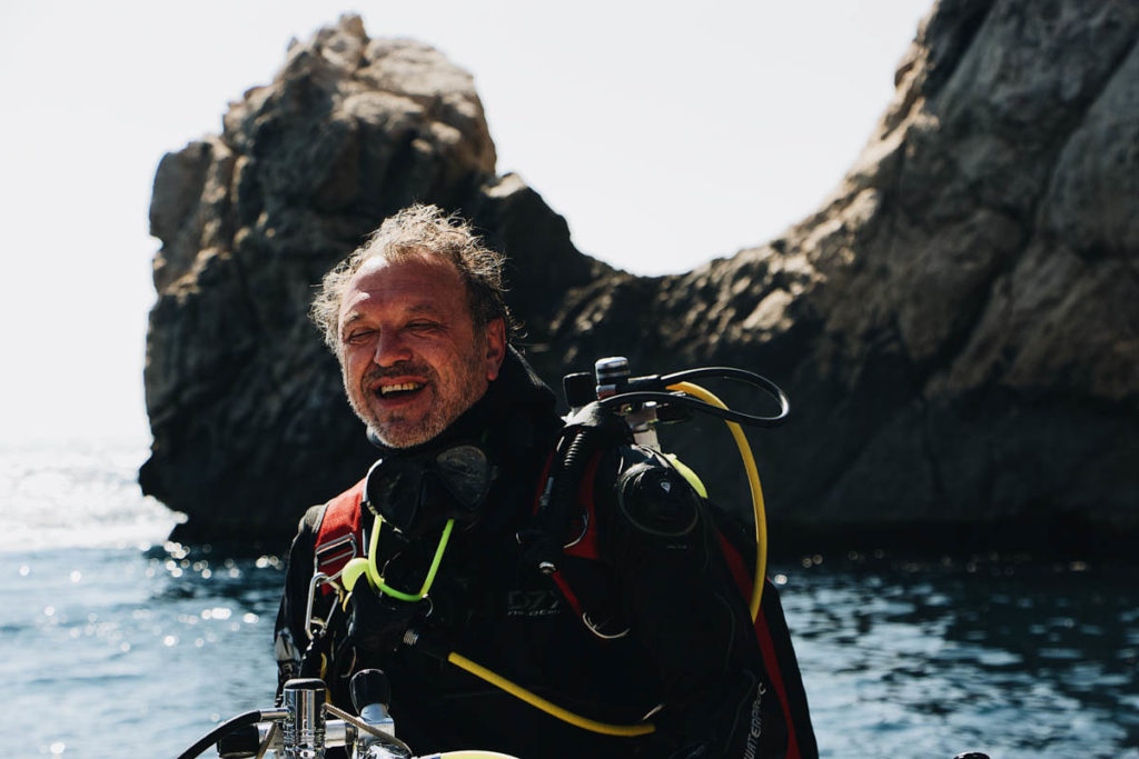 Smiling Diver