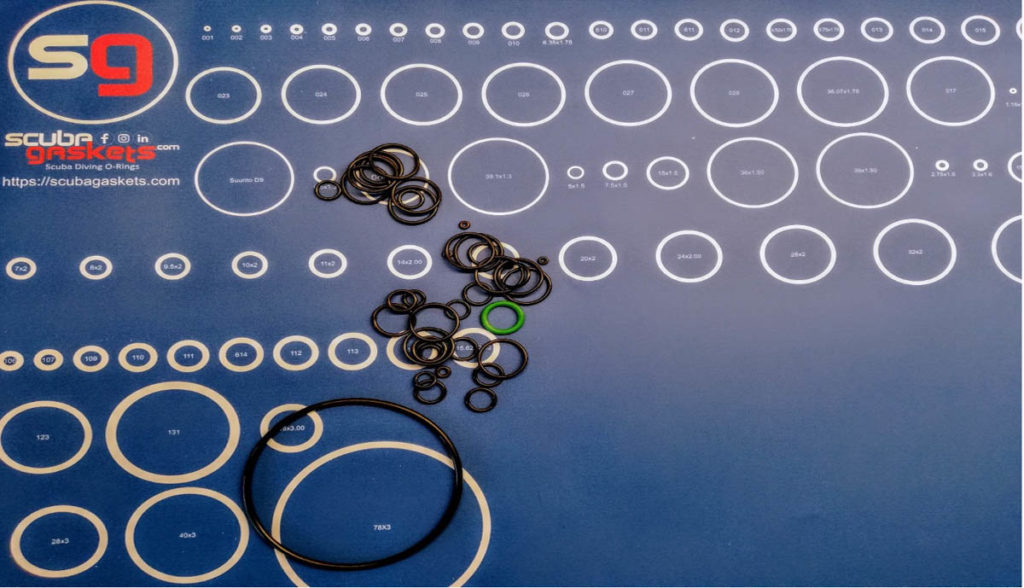 Scubagaskets O-RIng Mat