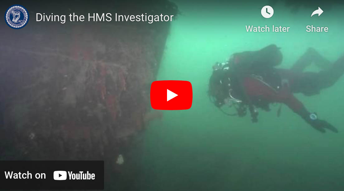 About the HMS Investigator Shipwreck - The Scuba News