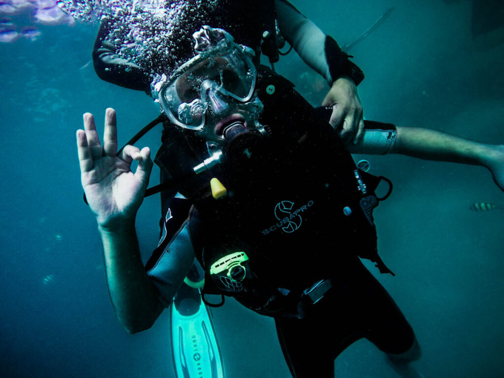 Diver Underwater