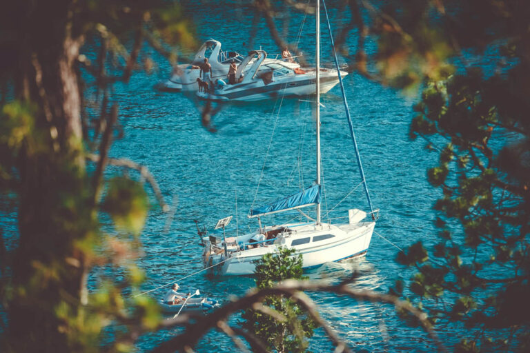 Boats on Lake Tahoe