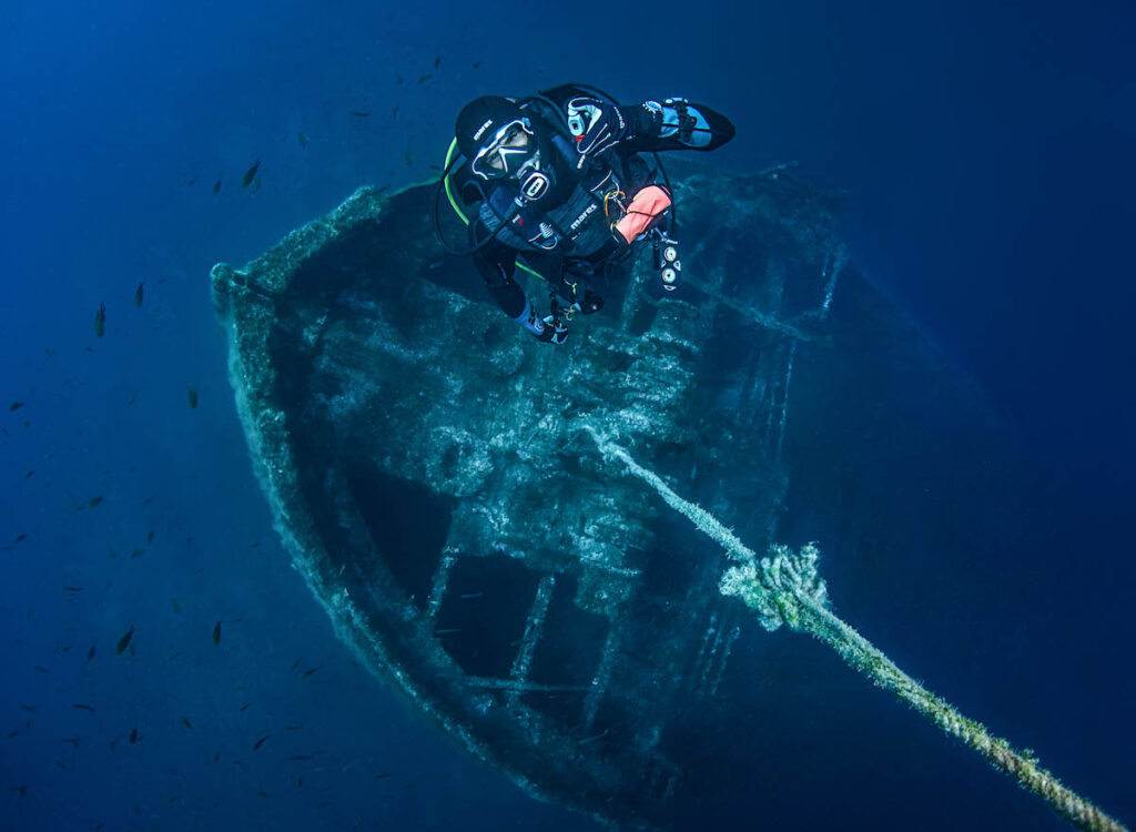 Divers Underwater