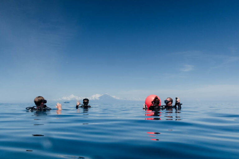 Divers Underwater