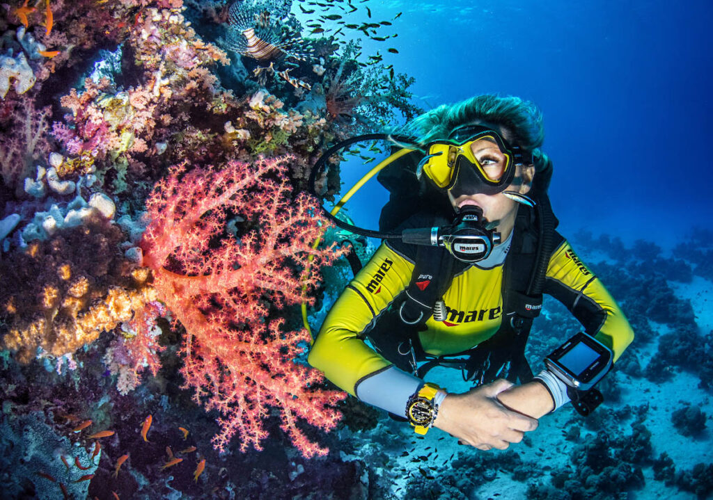 Diver Underwater