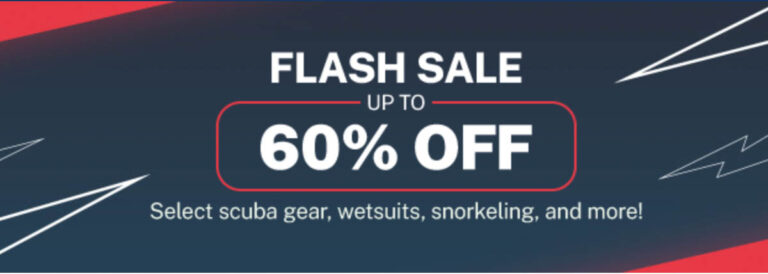 Scuba.com Flash Sale March 25